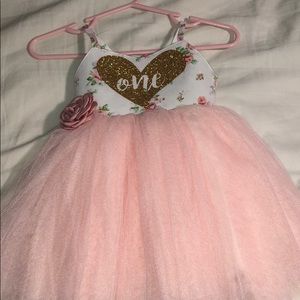 First birthday infant outfit